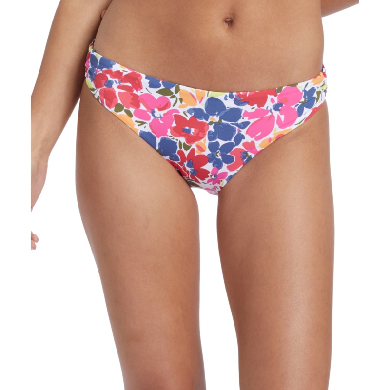 Roxy PT Beach Classics Hipster Bottom-Shocking Pink Bloomin Babe