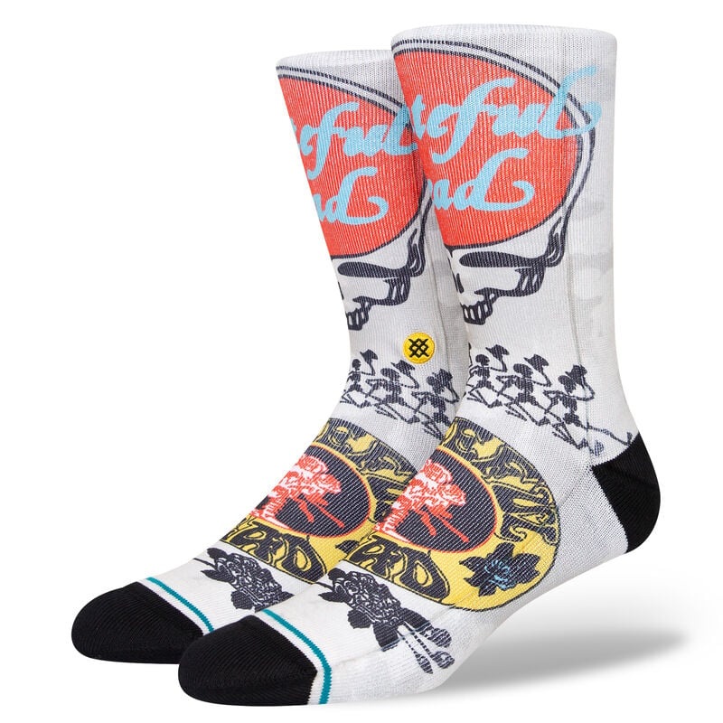 Stance Grate Socks-Vintage White