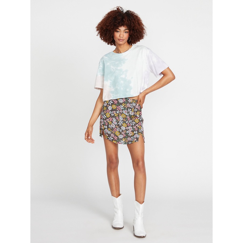 Volcom Happy Dazee Skirt-Espresso