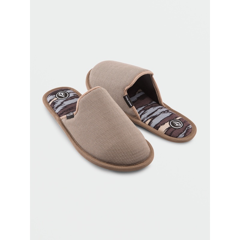 Volcom Stoney Motel Slippers-Khaki