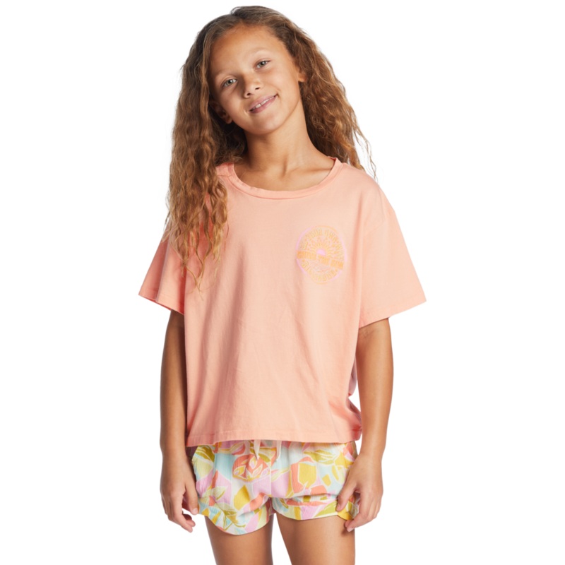Billabong Chase The Sun Tee-Soft N Peachy