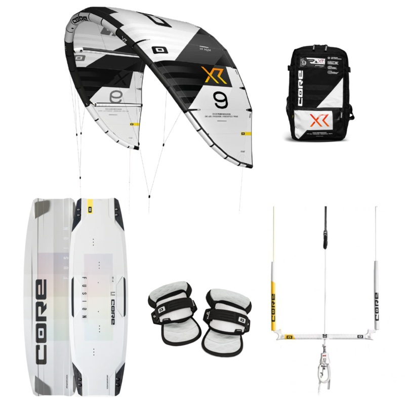 CORE XR7 12m Kite Package w/ Fusion 5 141 x 42cm