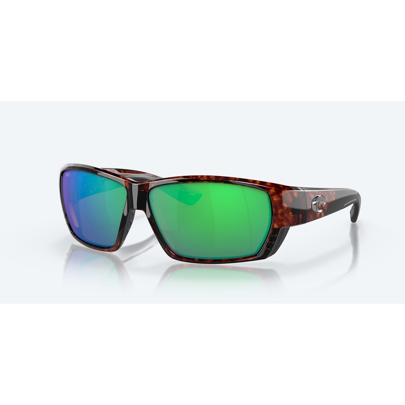 Costa Tuna Alley Sunglasses-Tort/Green Mirror 580P