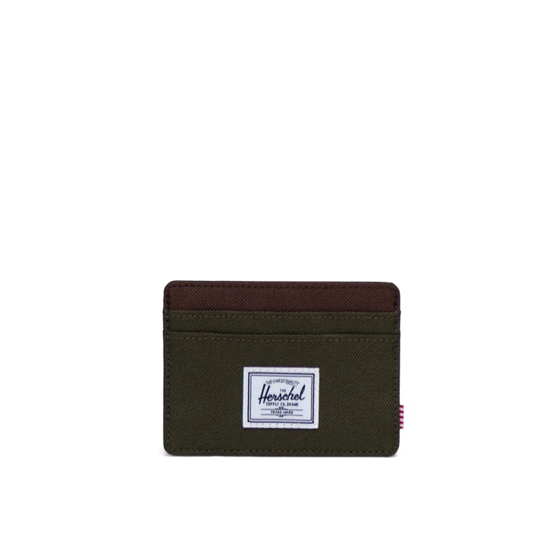 Herschel Charlie Wallet-Ivy Green/Chicory Coffee