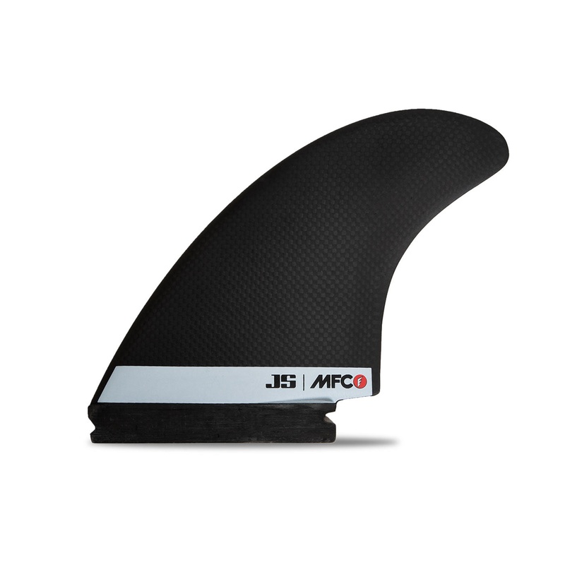 MFC x JS Twin Carbon Twin Fin Set-White