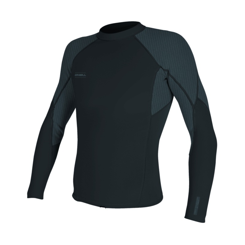 O’Neill Hyperfreak 1.5mm L/S Top-Gunmetal/Cadet Blue