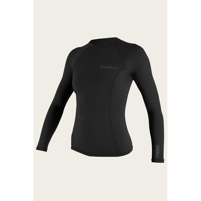 O’Neill Wmn’s Thermo-X L/S Crew Top-Black