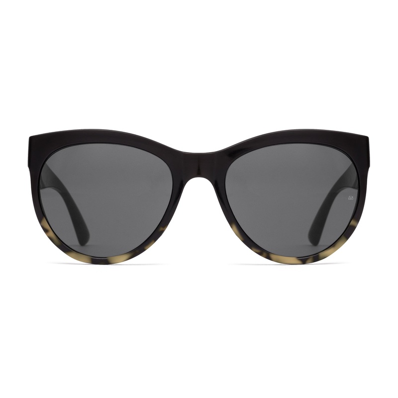 Otis Aerial Sunglasses-Black Angora/L.I.T Grey Polar