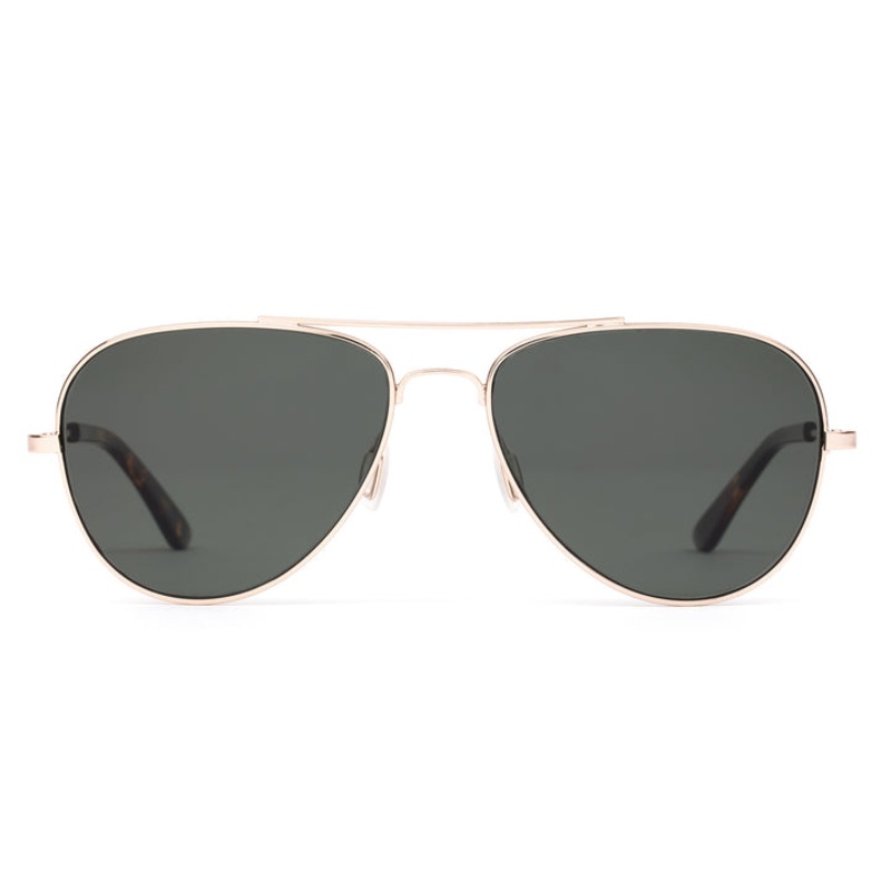 Otis Drift Sunglasses-GoldEco Havana Sun/Grey Polar