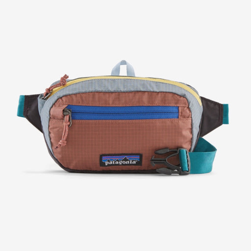 Patagonia Ultralight Black Hole Mini Hip Bag-Patchwork: Obsidian Plum