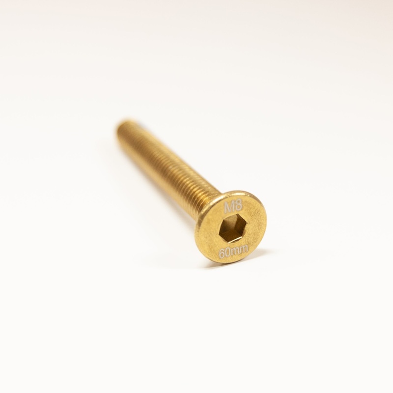 REAL Watersports Titanium Hardware-M8 x 60mm