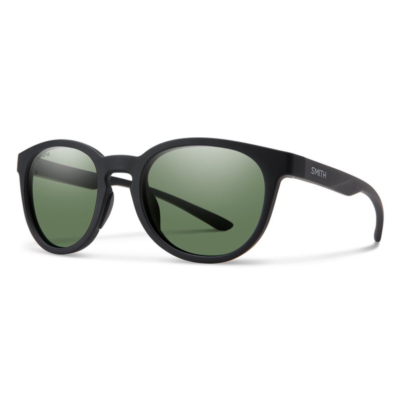 Smith Eastbank Sunglasses-Matte Blck/ChromaPop Polar Gry Grn