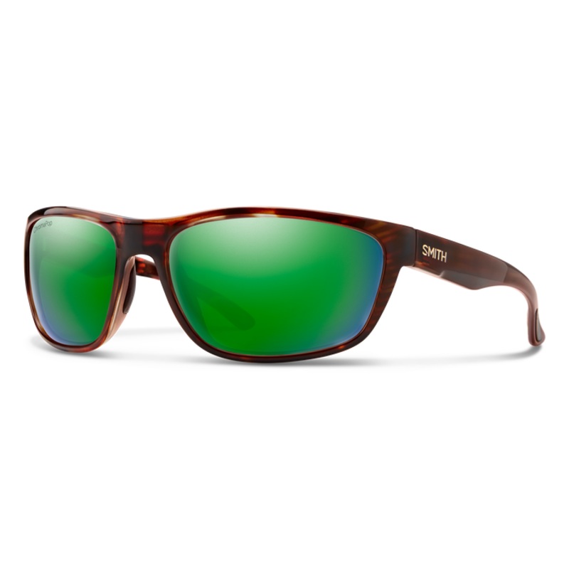 Smith Redding Sunglasses-Tort/Chromapop Glass Grn Mirr Polar