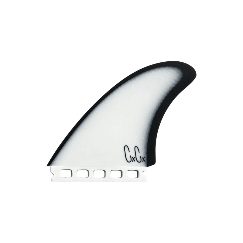 Captain Fin Christenson Keel Esp Twin Fin Set-Black/White
