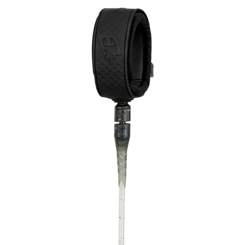 Creatures Comp Leash-White Speckle Black-6’0″