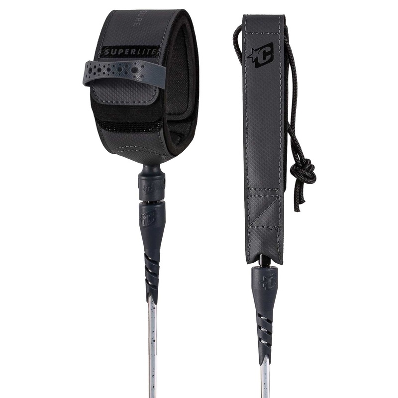 Creatures Pro Superlite Leash-White Speckle Black-6’0″