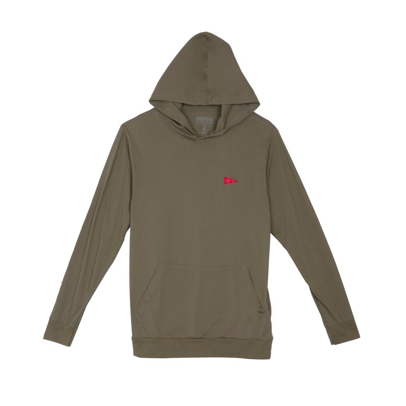 Florence Marine X Repreve Burgee L/S Tee-Burnt Olive