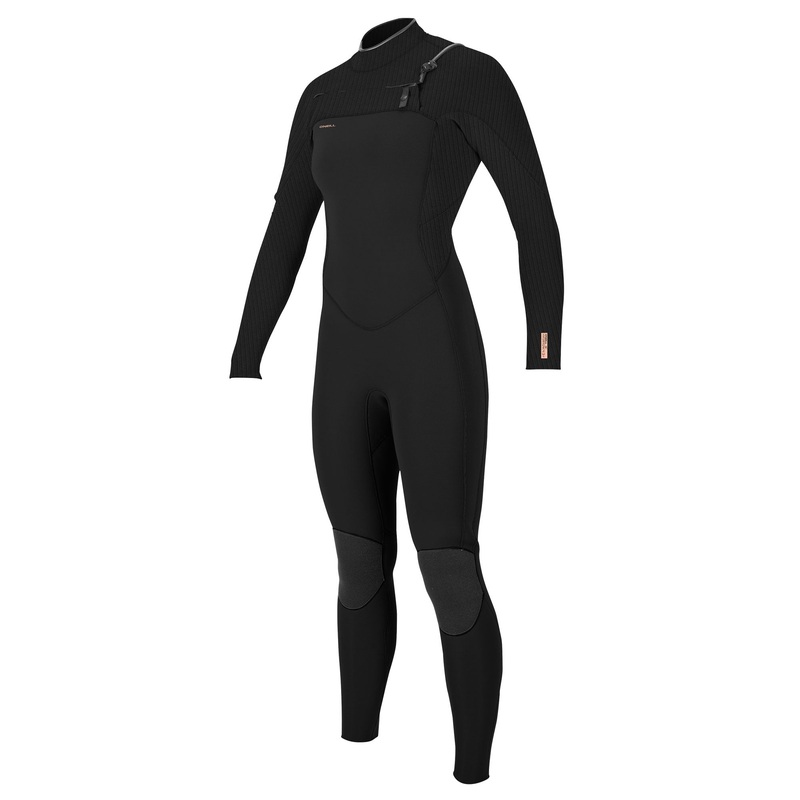 O’Neill Wmn’s Hyperfreak 4/3+ CZ Wetsuit-Blk/Blk