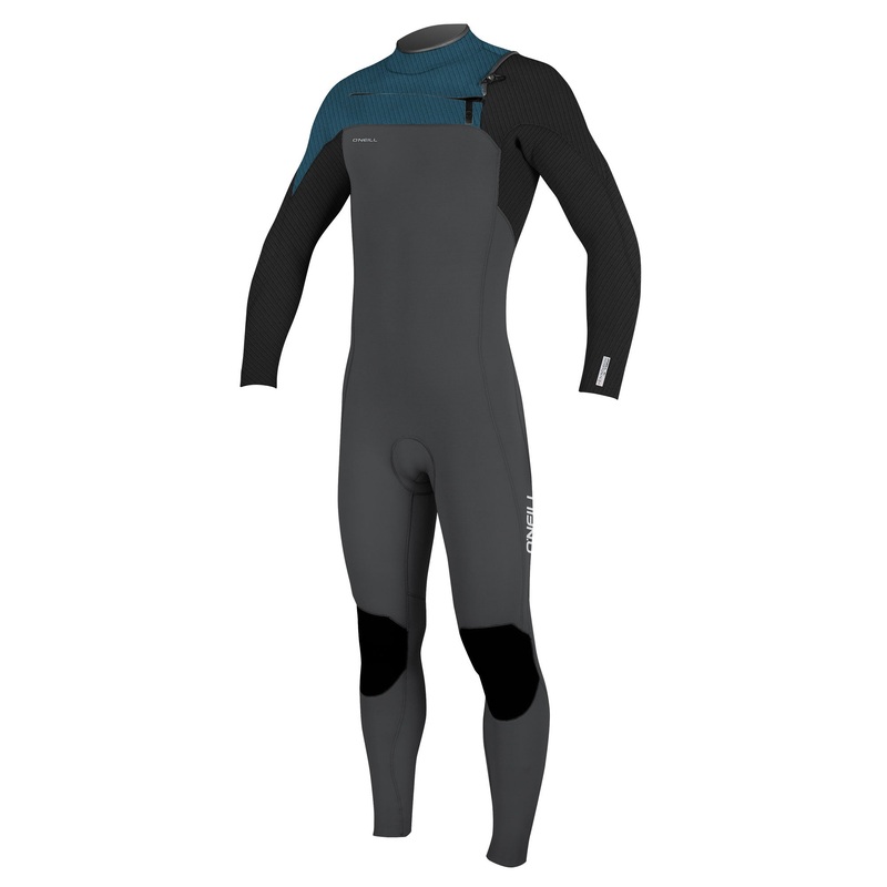 O’Neill Youth Hyperfreak 4/3+ CZ Wetsuit-Gunmtl/Blk/Ultrablu