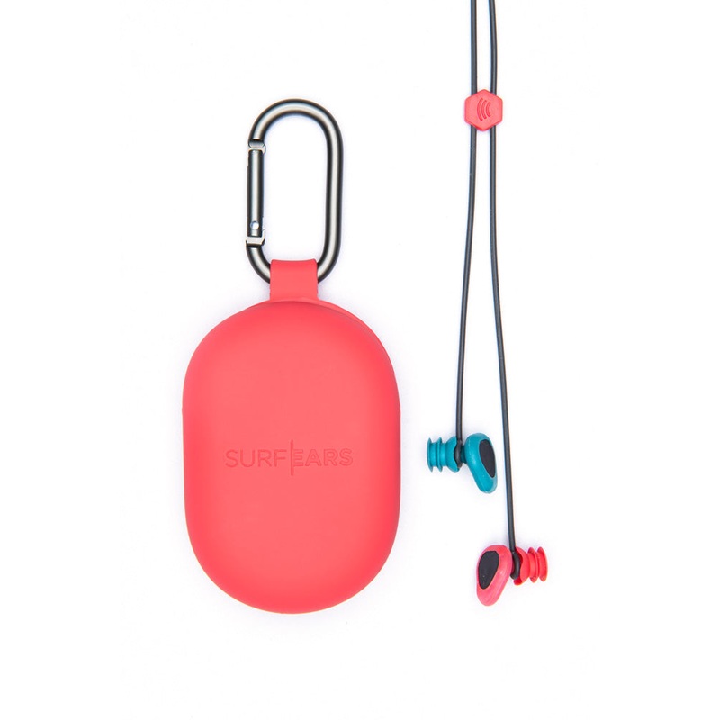 Surf Ears Junior 2.0 Accessory Ear Plugs-Red