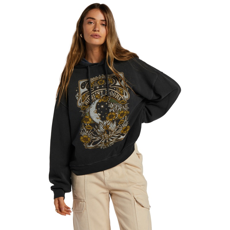 Billabong Keep Ridin Sweatshirt-Black Sands