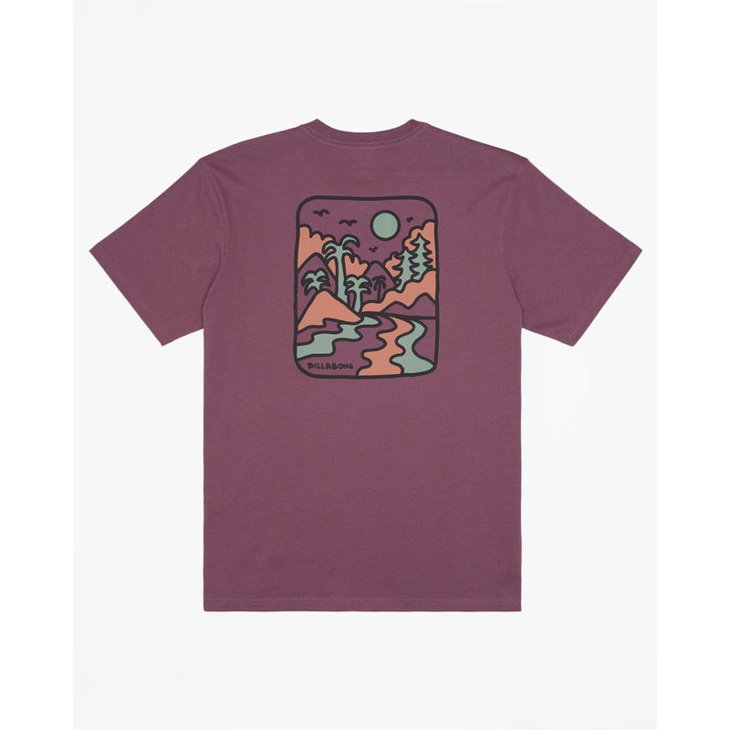 Billabong Shine Tee-Plum