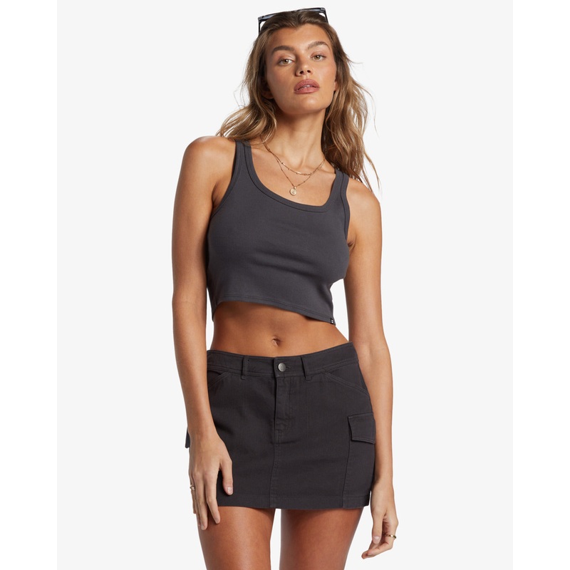 Billabong Sun Goddess Tank-Black Sands