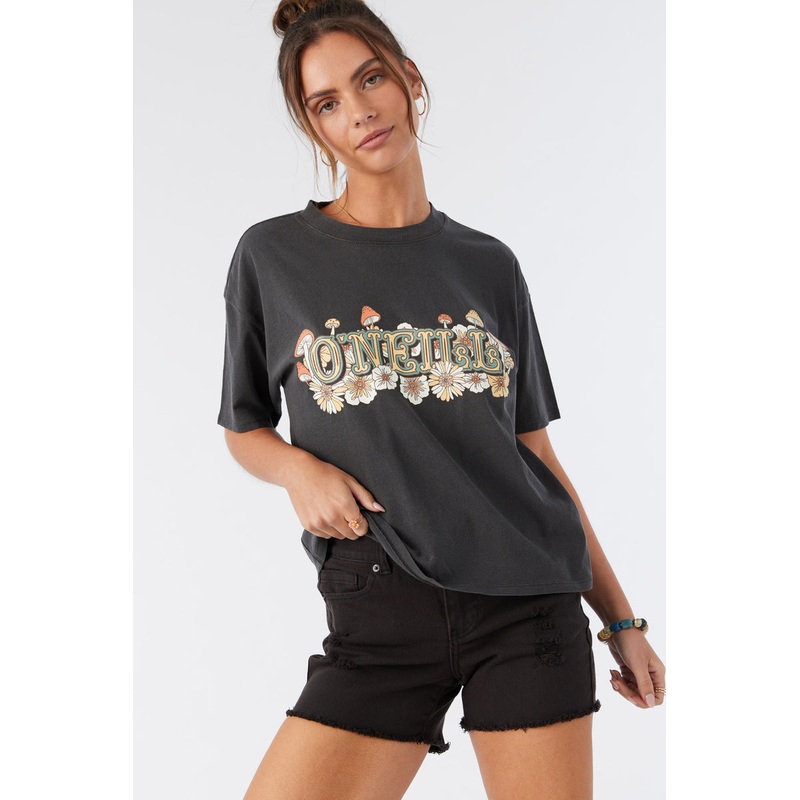 O’Neill Mushies Tee-Washed Black