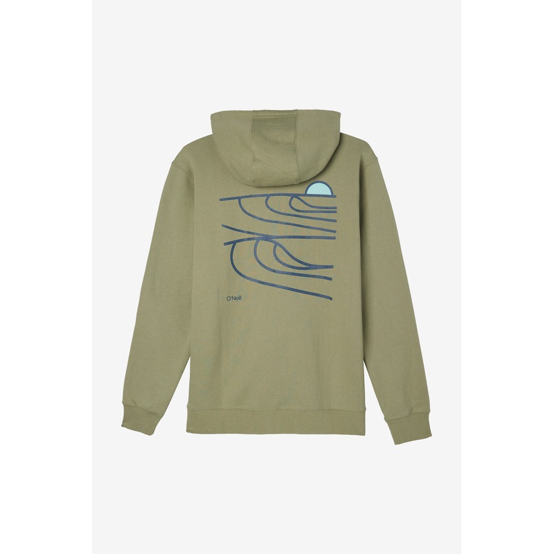 O’Neill OG Tidal Pullover Sweatshirt-Dust Green