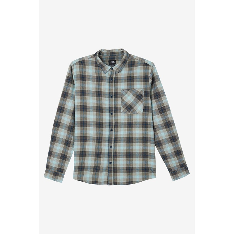O’Neill Prospect Flannel L/S Shirt-Dust Blue