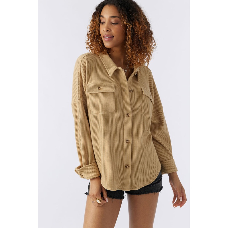 O’Neill Tour L/S Shirt-Khaki