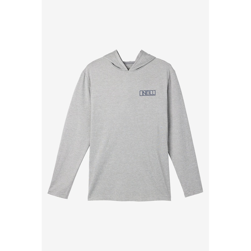 O’Neill Trvlr UPF Hooded L/S Tee-Heather Grey 3