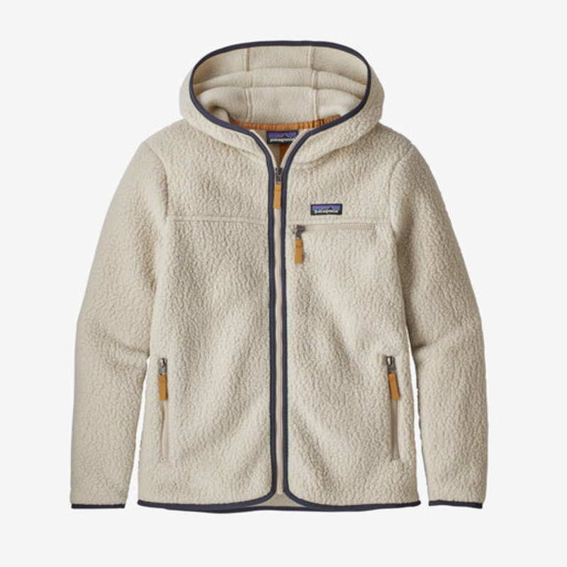Patagonia W’s Retro Pile Hooded Jacket-Pelican