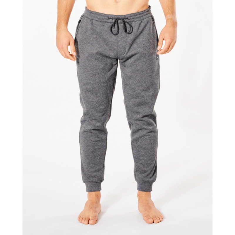 Rip Curl Anti Series Departed Track Pants-Charcoal Grey