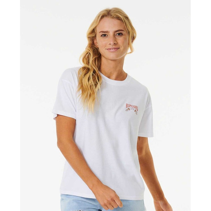 Rip Curl Riptide Relaxed Tee-White