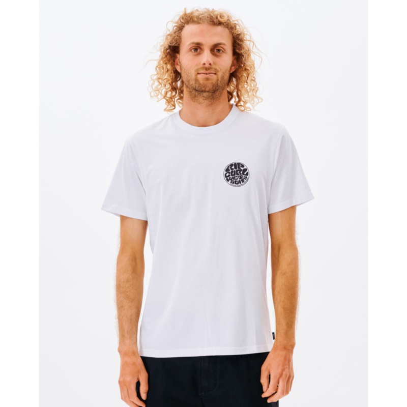 Rip Curl Wetsuit Icon Tee-White