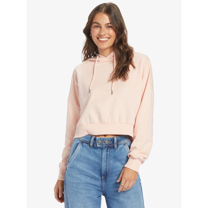 Roxy Onshore B Hooded Sweatshirt-Pale Dogwood