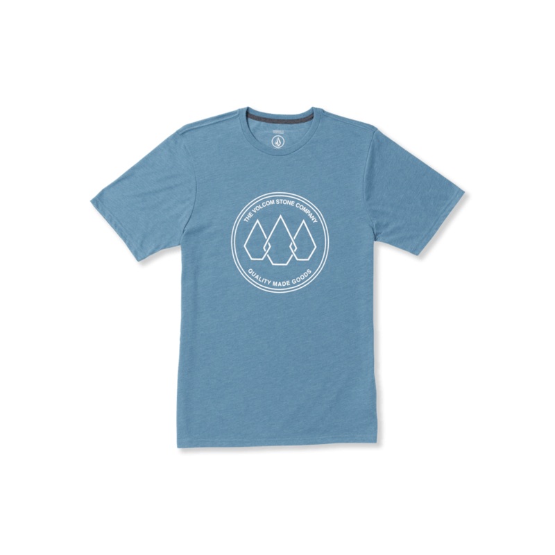 Volcom Stone Link Tee-Indigo Ridge Heather