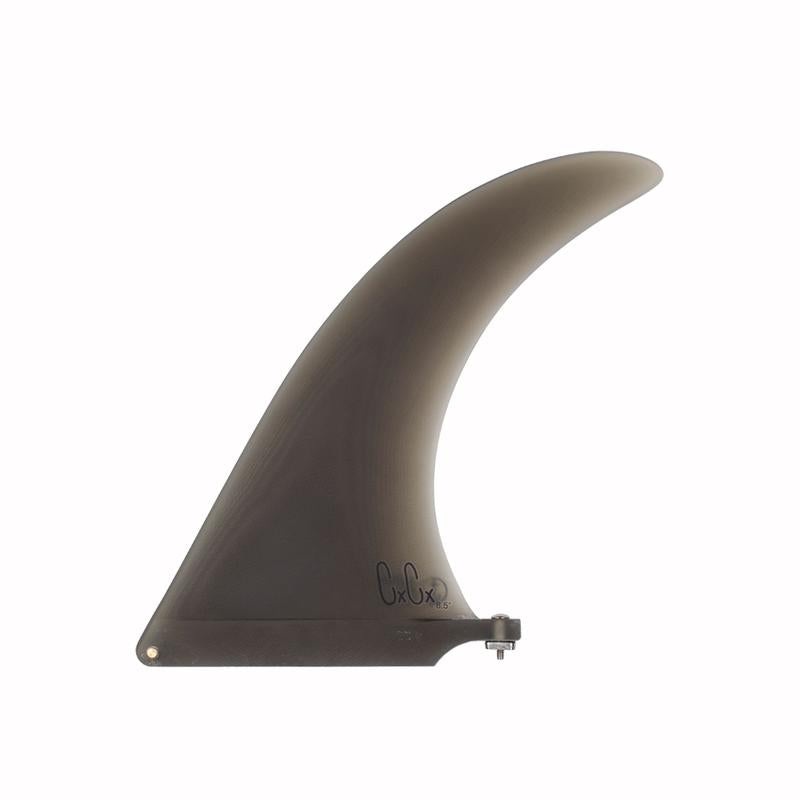 Captain Fin Christenson Tracker Single Fin-Smoke-8.5″