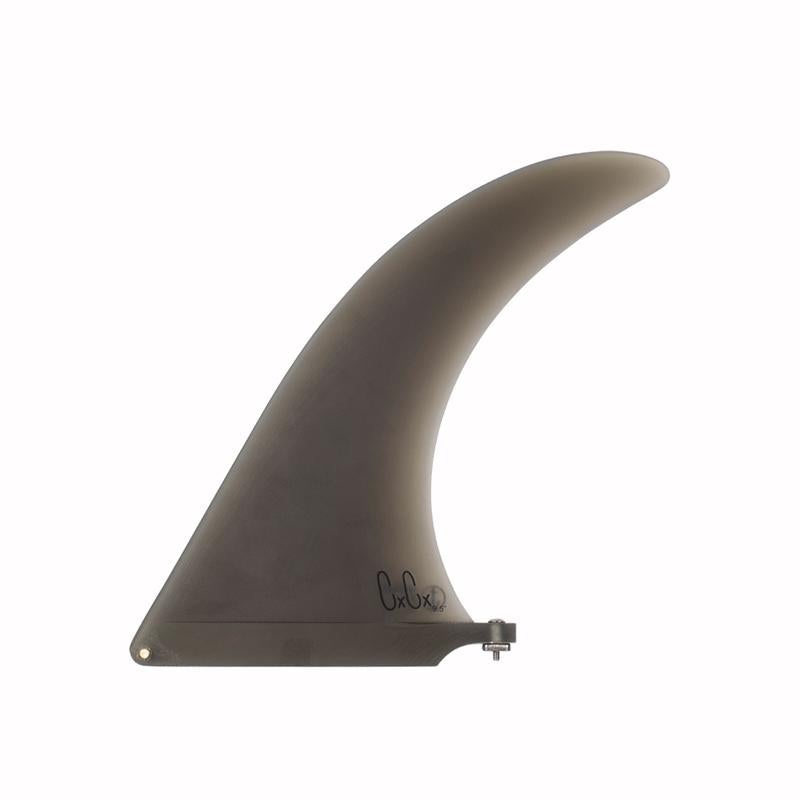 Captain Fin Christenson Tracker Single Fin-Smoke-9.5″
