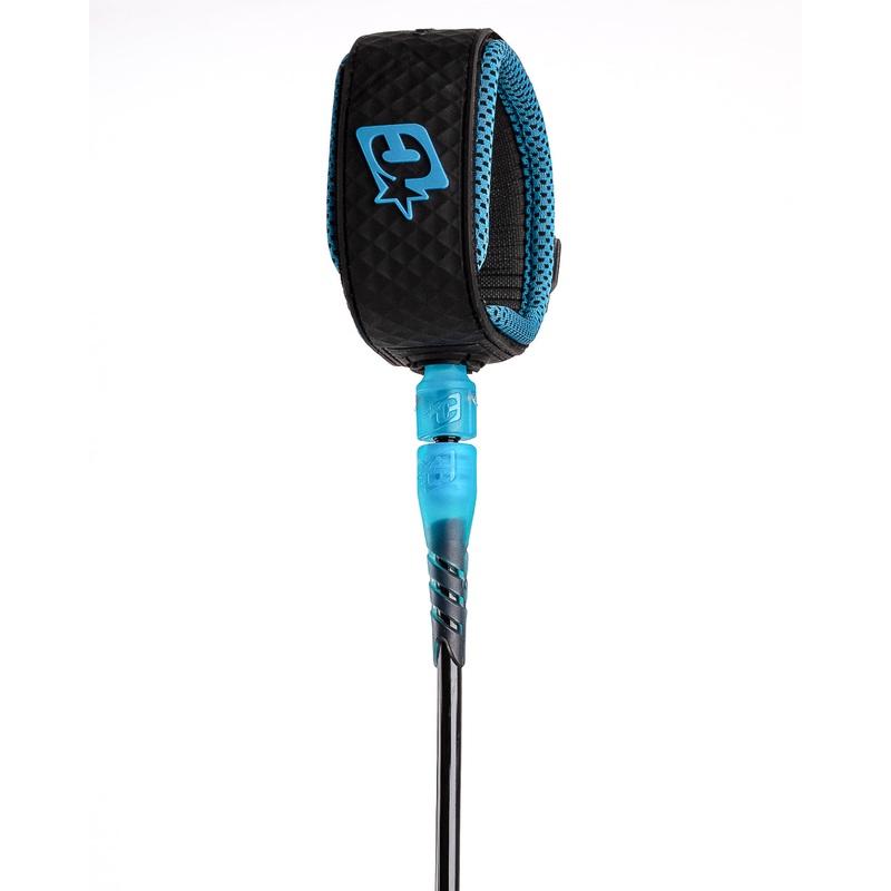 Creatures Pro Leash-Black Cyan-7’0″