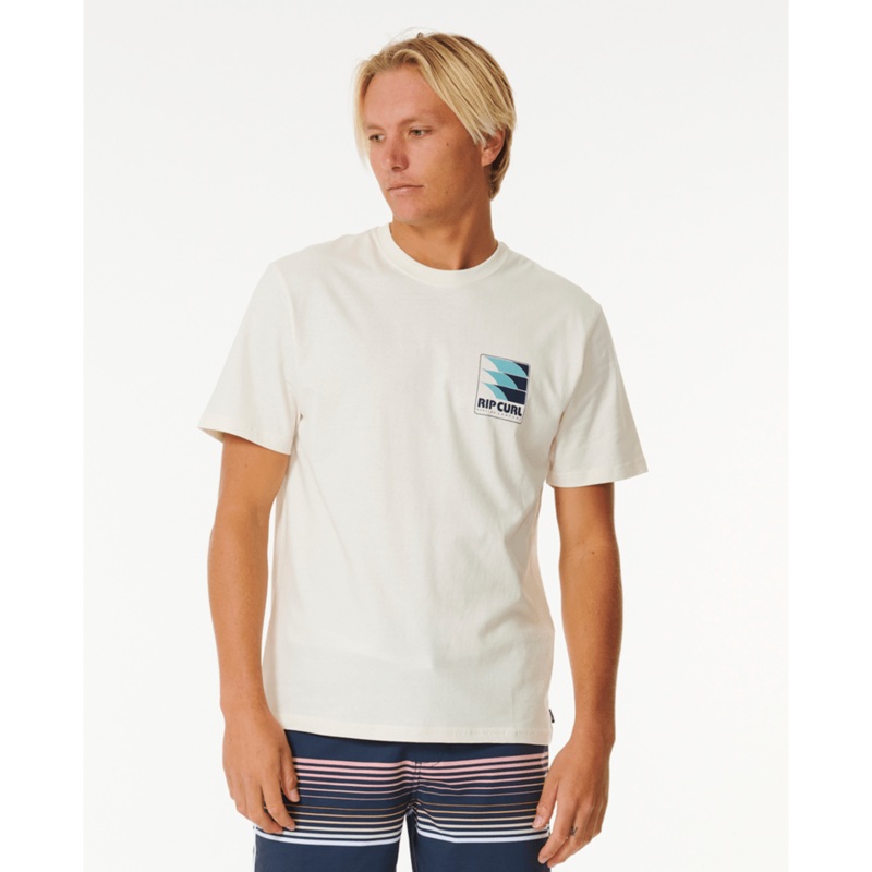Rip Curl Surf Revival Line Up Tee-Bone