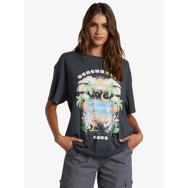 Roxy Beachy Days Tee-Anthracite