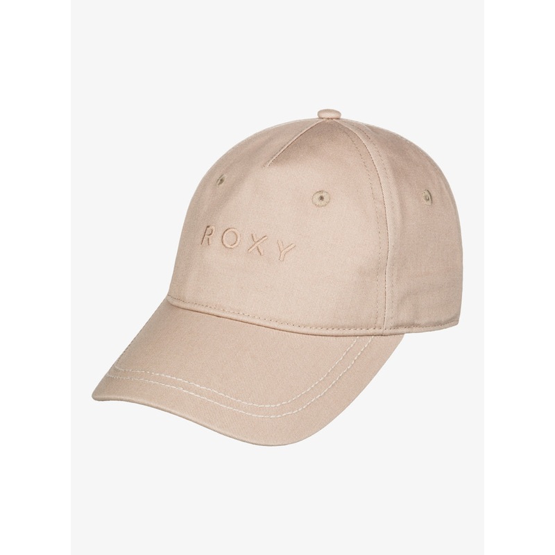 Roxy Dear Believer Logo Hat-Warm Taupe