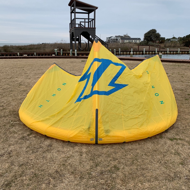 USED 2020 North Reach Kite-5m-Yellow