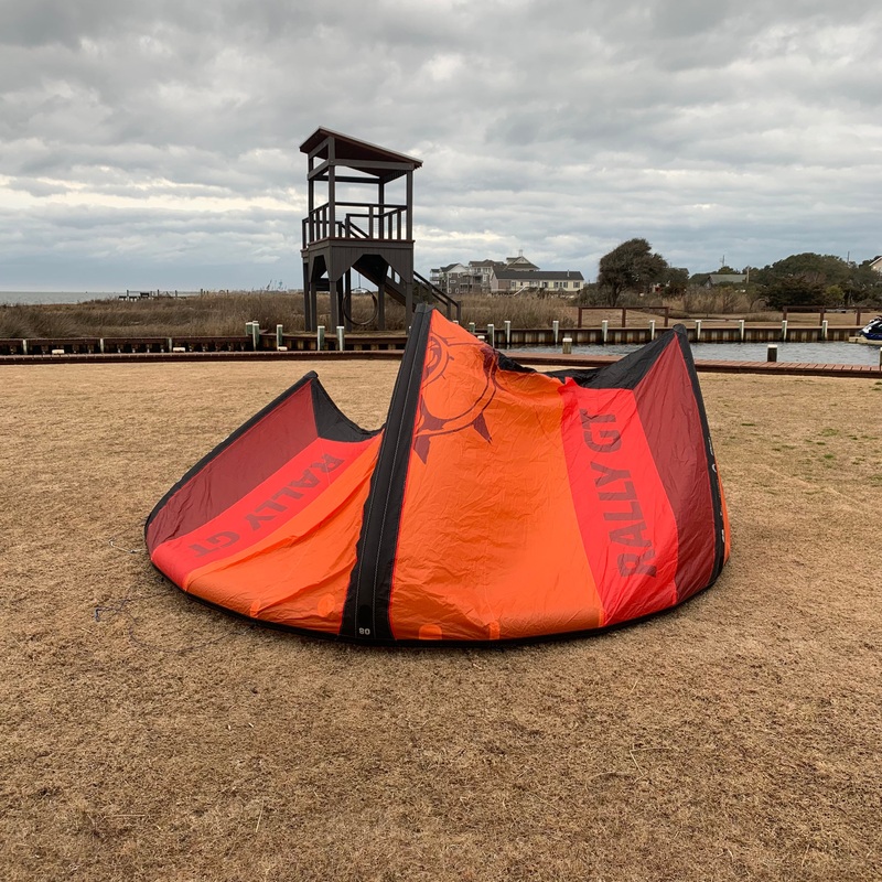 USED Slingshot Rally GT V2 Kite-8m-Orange