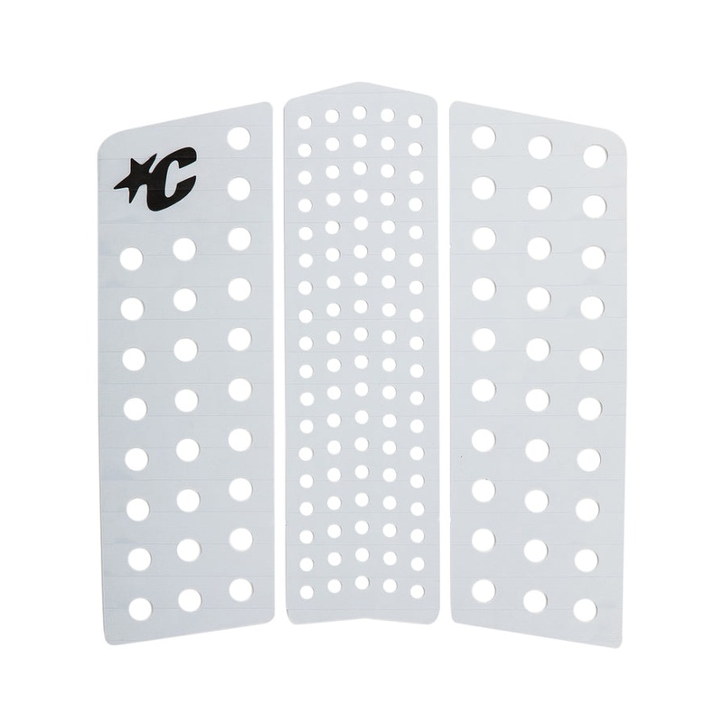 Creatures Front Deck III Traction Pad-Platinum Black