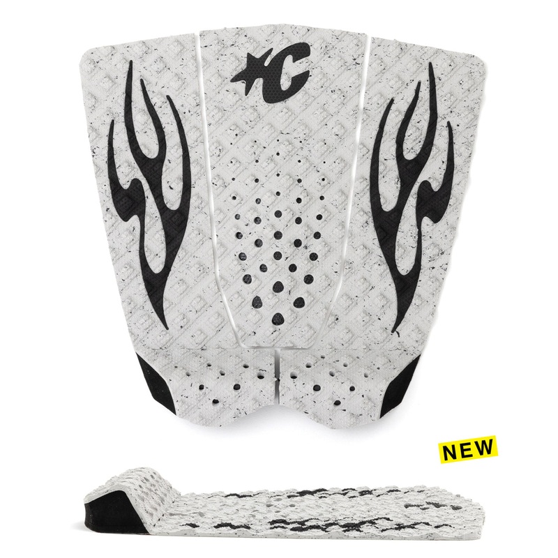 Creatures Griffin Colapinto Lite Eco Traction Pad-Bone Speckle Black Flames