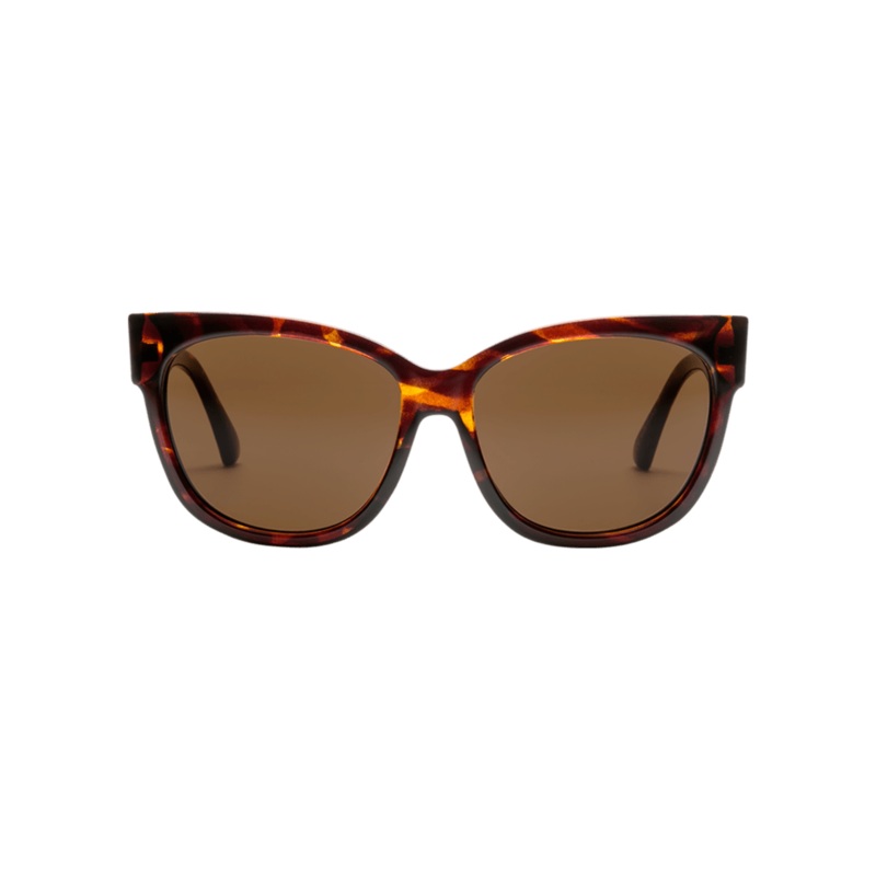 Electric Danger Cat Sunglasses-Gloss Tort/Bronze Polar