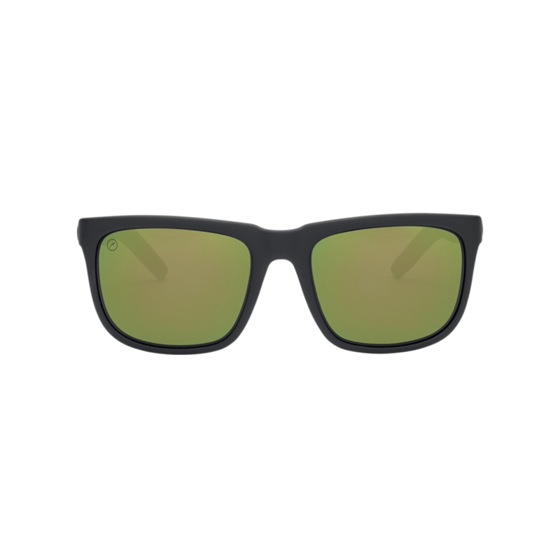 Electric Knoxville S Sunglasses-Matte Black/Green Polar Pro